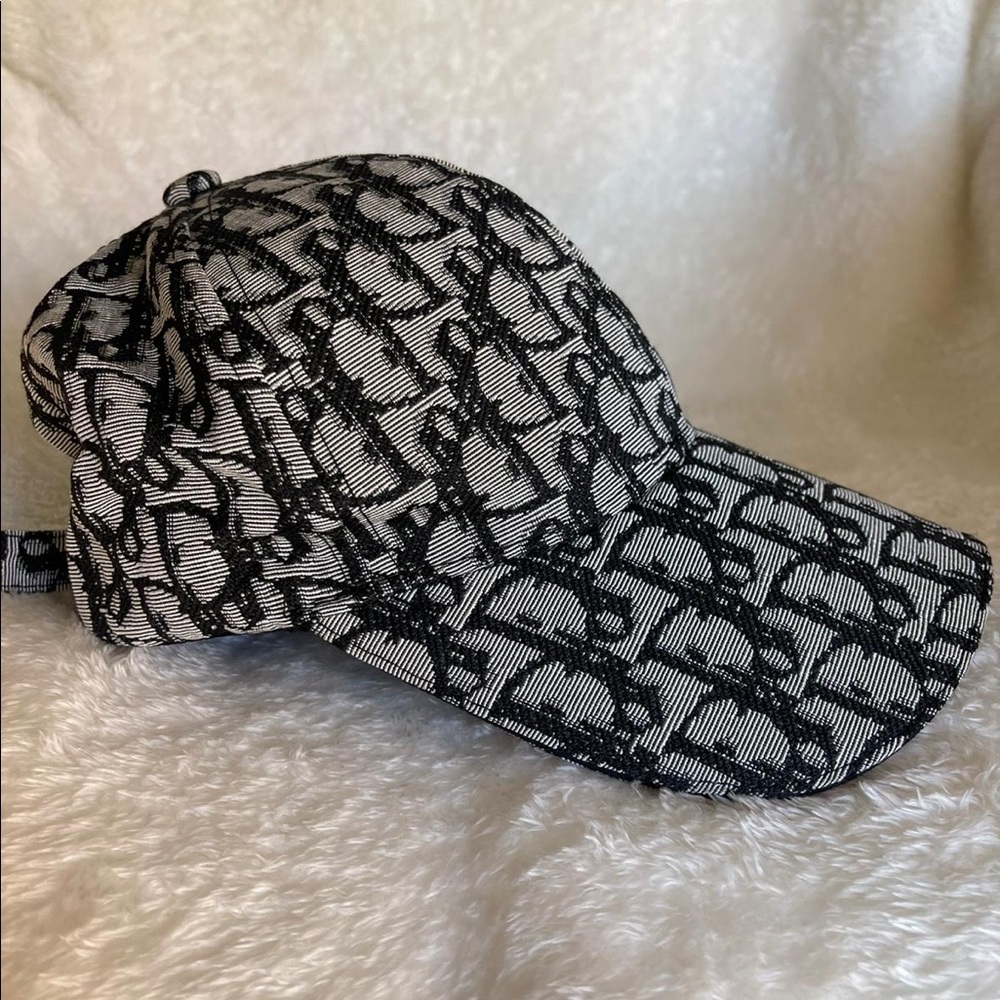 Grey Embroidered Cap